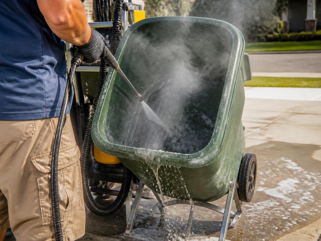 Wheelie Bin Cleaning